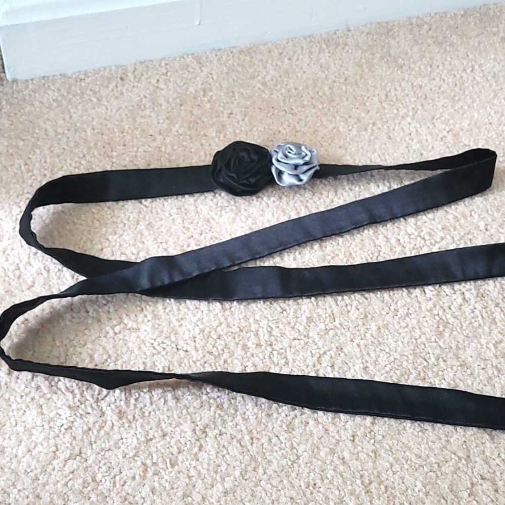 JCrew Silk Tie Belt